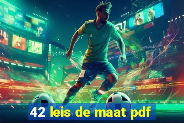 42 leis de maat pdf